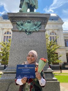 Mahasiswa HI UB Raih Best Delegate Council World Health Organization di Prancis